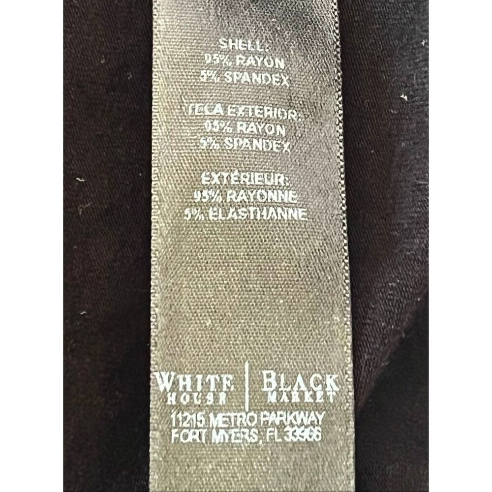 White House Black Market Wrap Top   Size XS - Picture 4 of 5